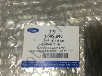 FORD C-MAX ÖN TAMPON PANJUR ÇERÇEVE NİKELAJI