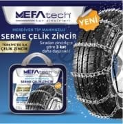 FORD TRANSİT 2000 - 2022  MAHMUZLU Merdiven Tipi Serme Kar Patinaj Zinciri (600x18) 235/65 r16 215/75 r16