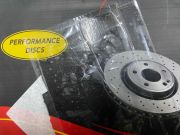 FORD FIESTA - FOCUS HAVALI ÖN DİSK FREN AYNASI - DELİKLİ