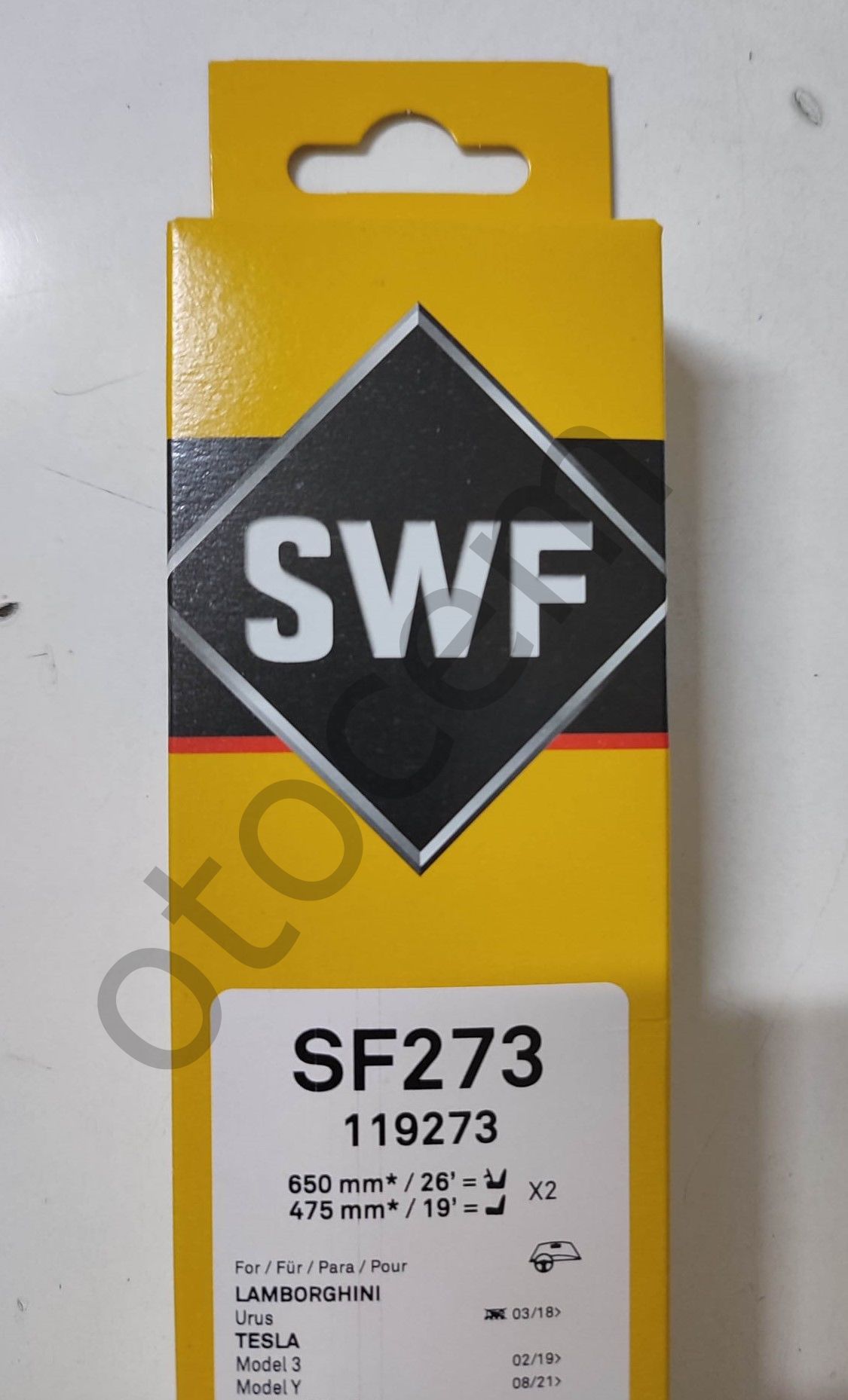 TESLA MODEL Y 2020 - SİLECEK SÜPÜRGESİ